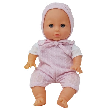 12 Inch Realistic Baby Doll With Soft Body And Vinyl Head, Arms, And Legs, Beautiful Soft Baby Doll Dressed In A Matching Onesie