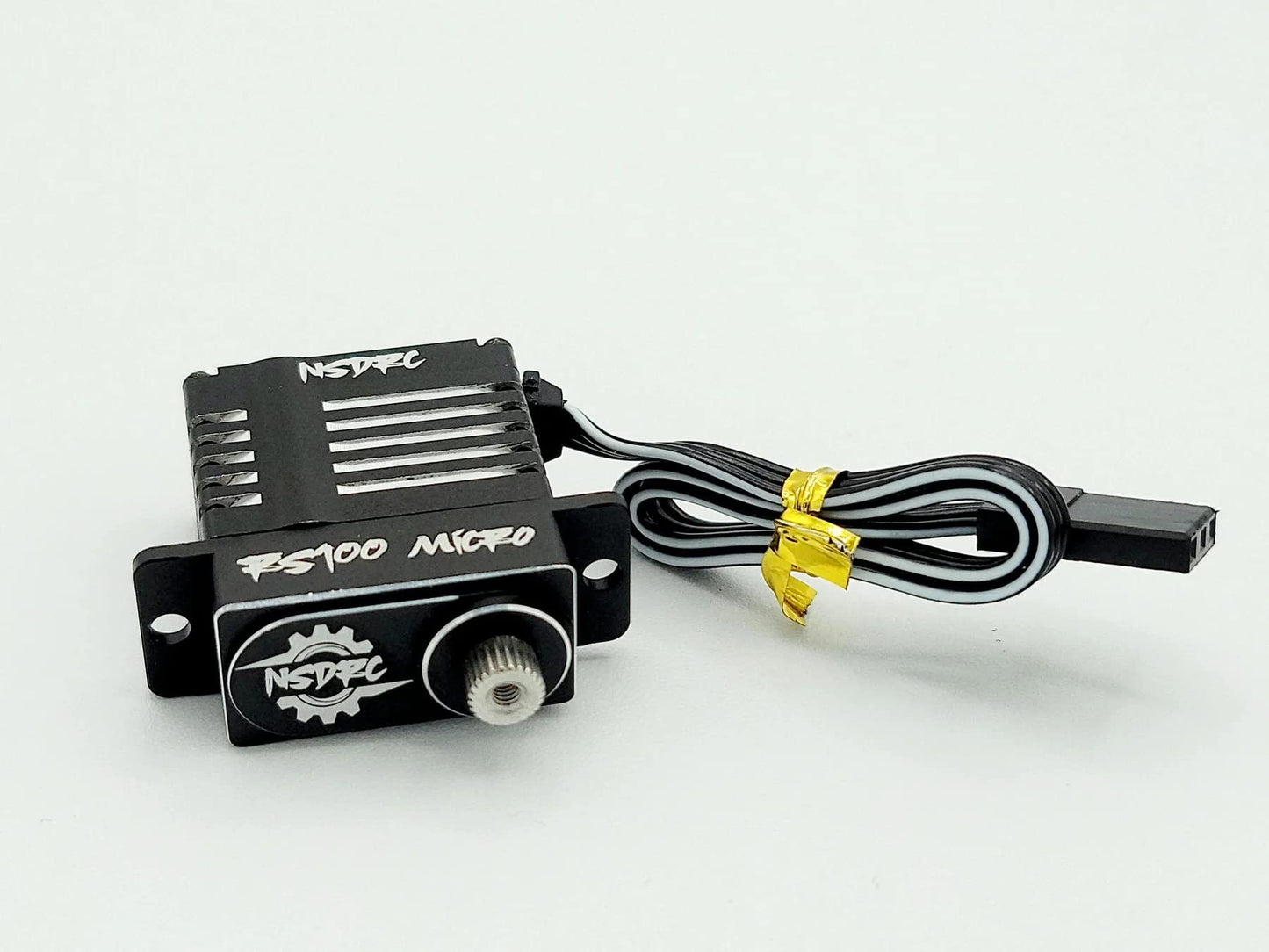 Nsdrc Rs100 High Torque Cnc Aluminum Waterproof Remote Control Car Micro Rc Servo 5V - 8.4V - 1/24 & 1/18 Scale Rc Cars Electron