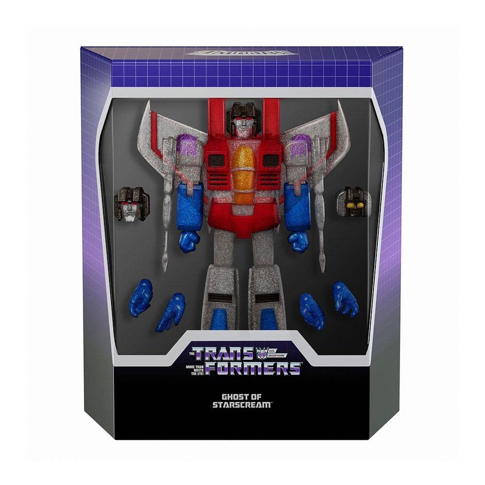 Super7 Transformers Ultimates Ghost Of Starscream 7-Inch Action Figure