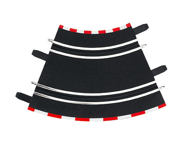 Carrera 61611 1/45 Curve Track Section Part For Use With Go And Digital 143 - Pack Of 4