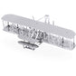 Model Kit Wright Brothers Airplane (Moderate Difficulty) Steel Model by Metal Earth