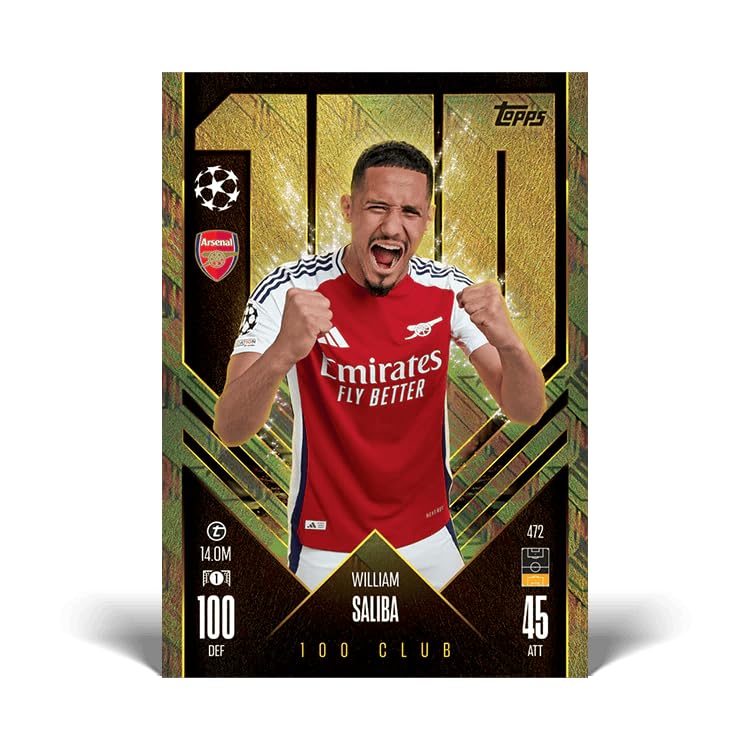 Topps Eco Pack Match Attax Cards Ucl 24-25