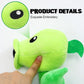 Maikerry 6Pcs Plants And Zombies Plush Vs Toys Sets Pvz Plush Stuffed Toys Soft Figure Doll Great Birthday Gifts For Boys And Girls