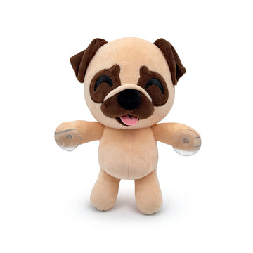 Youtooz Pug Splatt Plush 9'' Inch, Collectible Soft Pug Plushie, Stickies To The Window By Youtooz Plush Collection