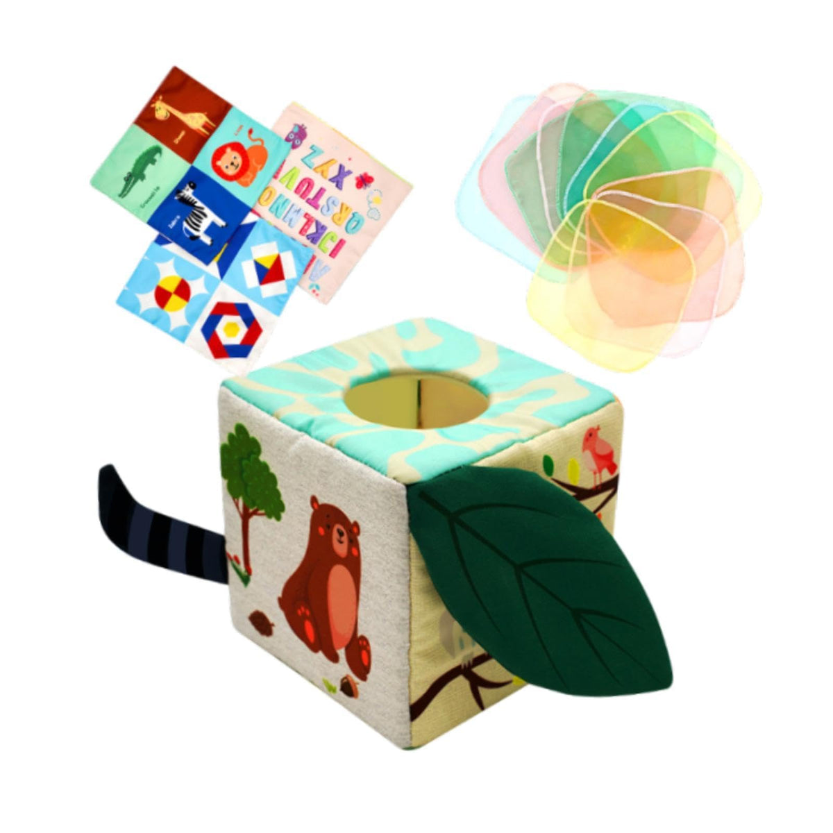 BnfBaby Tissue Box Fine Motor Skill Montessori Toy For Infants 12 Months Babies|Baby | Toys For Baby | Developmental Baby Toys|1