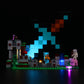 VONADO Light Kit Compatible with Lego Minecraft The decorative replica blade Outpost 21244  DIY Lighting Compatible with Lego Minecraft Sets 21244 (NO Model)  Creative Decor Light (ONLY Lights)