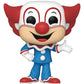 Funko Pop! Icons Bozo The Clown Vinyl Figure - Standard Size, Red and Blue, Model 54465