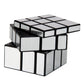 Ahyuan 3X3X3 Mirror Cube Dysmorphism Magic Speed Cube Silver 3D Puzzle Cube For Children Hand Puzzles For Adults