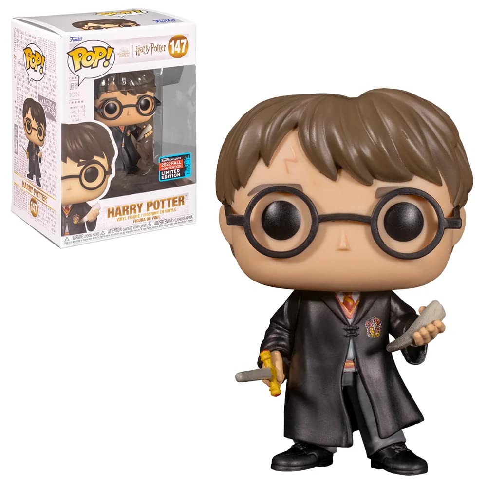 POP Funko Harry Potter with Basilisk Fang and decorative replica blade Edition Slip Box Include 3.75 in  Multicolor