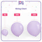 House Of Party Pastel Purple Party Balloon - 100 Pcs | 5/10/12 Inch Latex Balloons With Different Sizes Pack For Birthday, Weddi