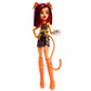 Monster High Skulltimate Secrets Neon Frights Doll & Accessories, Toralei Stripe With Dress-Up Locker & 19+ Surprises