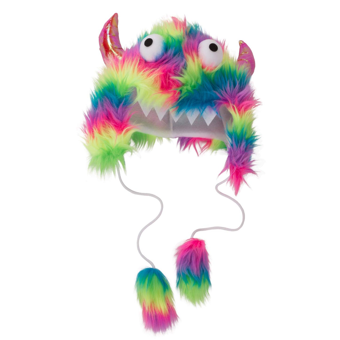 Tigerdoe Monster Hat Costume - Crazy Hats - 2 Pack - Funny Hats - Monster Theme Birthday Party Supplies - Funny Furry Hats Color