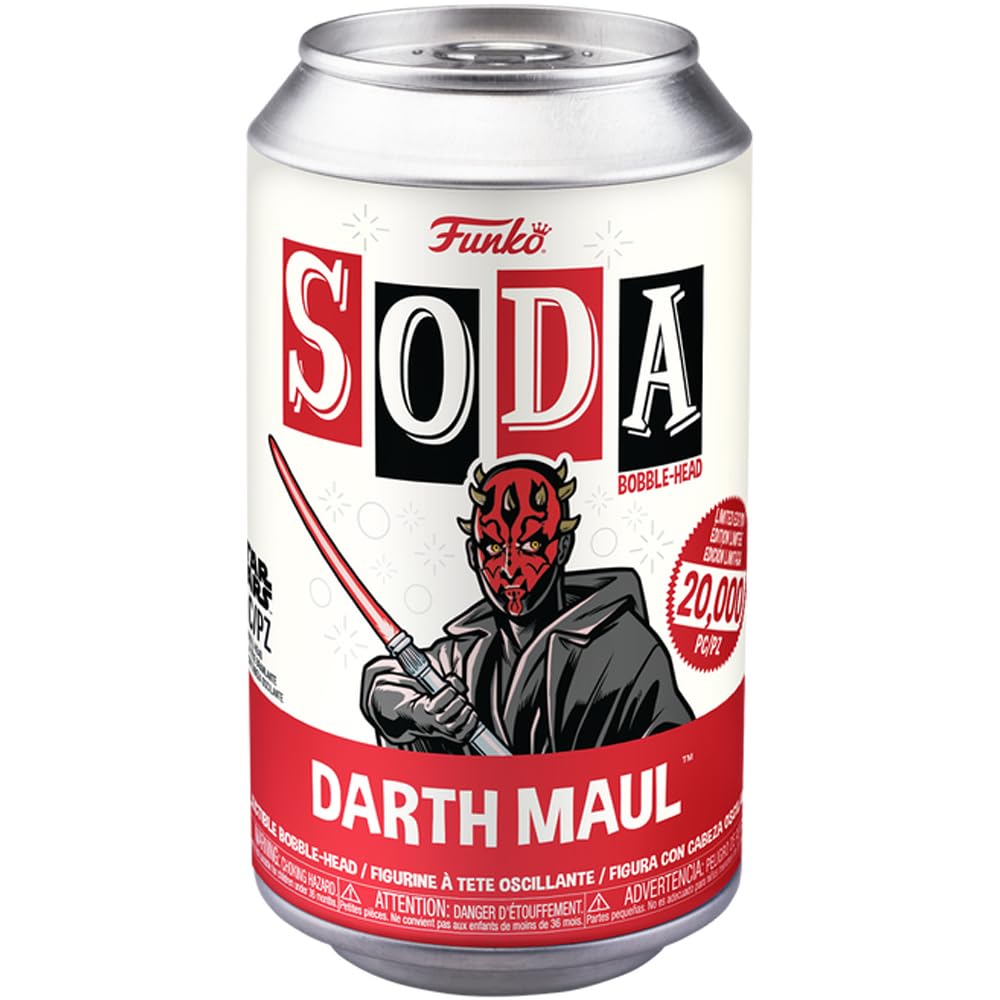 Funko Vinyl Soda: Star Wars - Darth Maul (Styles May Vary)