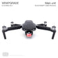 Wrapgrade Main Unit Skin Compatible With Dji Mavic Air 2 (Black Bumpy Camo)