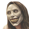 ABONDEVER Scary Halloween Mask Smiling Demon Mask Creppy Halloween Masks with White Eye Evil Devil Horror Latex Mask