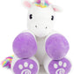 Plushible Bridging Miles With Smiles Poppy The Unicorn - 44 Inch Ultra Soft Stuffed Animal | Safe Unicorn Toys For All Ages | Co