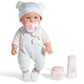 Enjoyin 12'' Twins Baby Doll Playset With Accessories Includes Boy And Girl Dolls, 2 Powder Bottles, And 2 Pacifiers, Ideal Gift For Children Age 3+