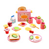 LOOM TREE Pretend Food Set Creative Play Bread Maker for Preschool Kids Girls and Boys | Preschool Toys & Pretend Play | Kitchen