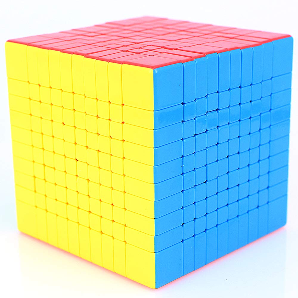 Liangcuber Moyu Meilong 10X10 Speed Cube Stickerless Meilong Puzzle Cube 10X10X10 Magic Cubes
