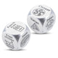 2pcs Funny Food Dice for Couple Valentines Day Gifts for Boyfriend Girlfriend Daughter Son Anniversary Couple Gifts for Men Wome