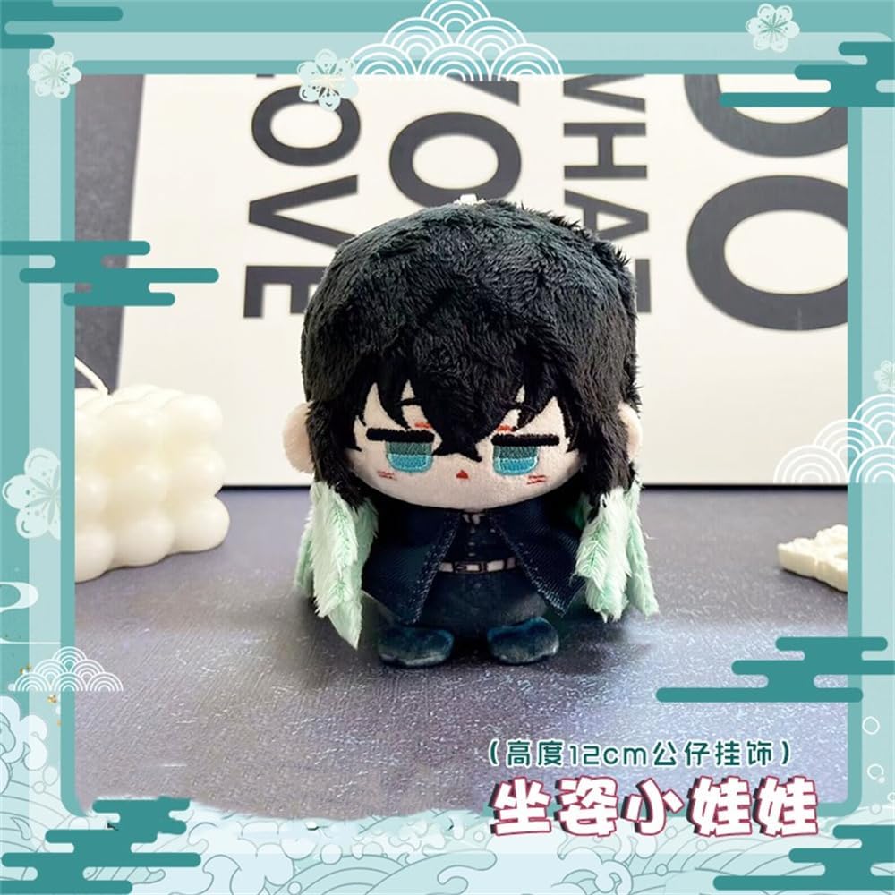 Anime Plush Keychain, 4 Cute Character Figure Plush Key Chain Bag Pendant for Fans Gifts