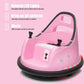 FINITO 12V Ride On Electric Bumper Car for Toddlers with Remote Control, 360 Degree Spin, LED Lights, Music, Safety Belt for Age