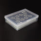 Cwdew Clear Plastic Playing Card Deck Cases - 6pcs Organizer, Snap Closed, Fits 3.5x2.5 inch Cards, Model SD-020