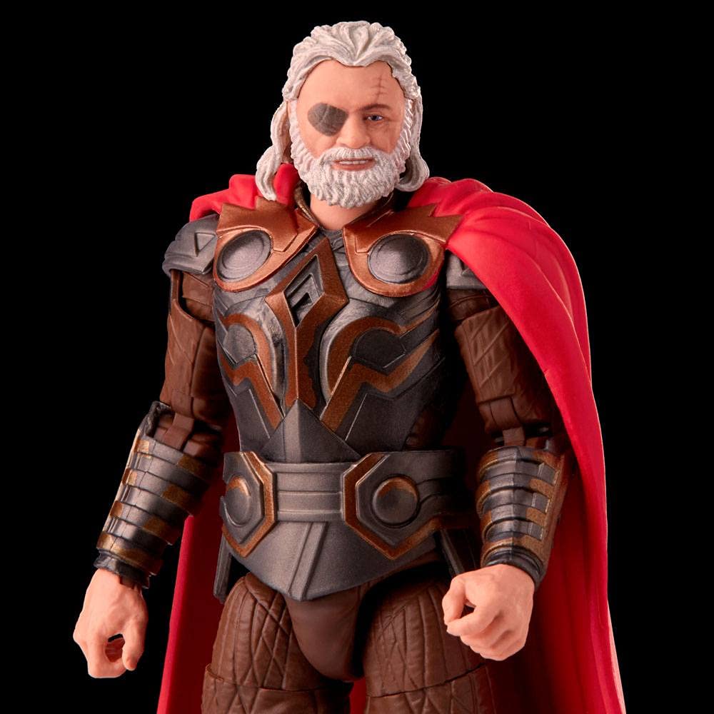 Marvel Hasbro Legends Series 6-Inch Scale Action Figure Toy Odin, Infinity Saga Character, Premium Design, Figure And 4 Accessories