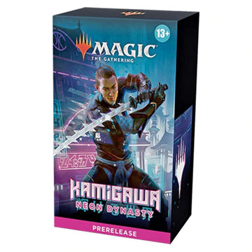 Mtg Trading Card Game Kamigawa Neon Dynasty Pre-Release Pack [Includes 6 Booster Packs]