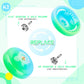 Crystal Yoyo K2 Responsive Yoyo For Kids, Professional Unresponsive Yoyo For Advanced, Yo-Yos For Adults And Beginners With Yo Yo 12 Strings + Yoyo Case Bag+ Yoyo Accessories Kit (Blue Green)