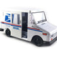 KINSFUN USPS 1987 Grumman LLV Die Cast Metal Toy Truck, 1:36 Scale, 5 Inch, Multi-Color