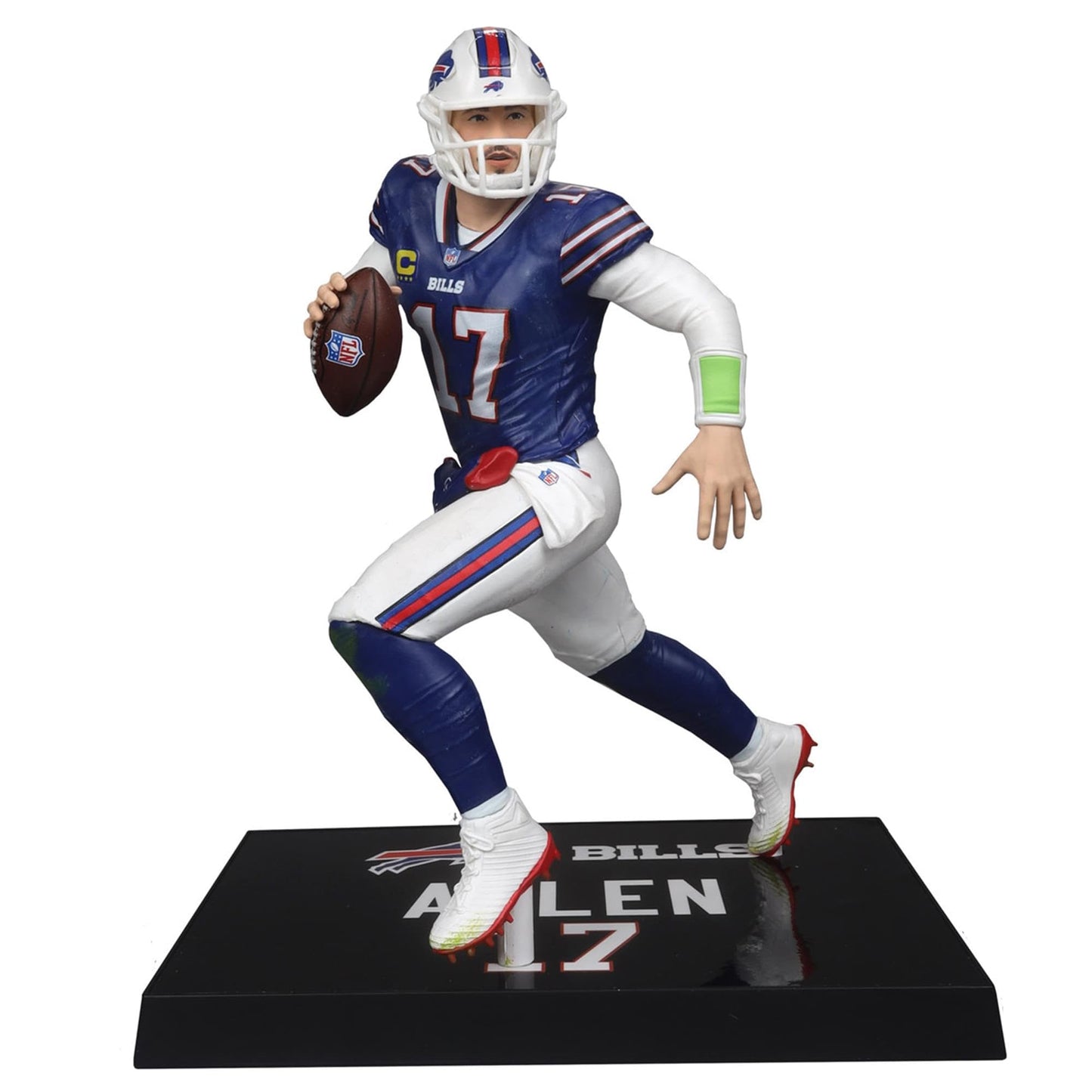 McFarlane Toys NFL Josh Allen 7" Figure - Buffalo Bills, Multicolor, Plastic, Model 787926103779