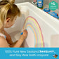 Honeysticks Jumbo Bath Crayons Non Toxic (16 Pack) For Toddlers 1-3 And Kids 4-8, Natural Beeswax Crayons, Food-Grade Colors, Fragrance Free, Non Irritating, Bath Toys For Bathtub, Shower, Gift