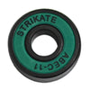 Ubersweet 8Pcs Skateboard Bearings 8mm Precision Size ABEC11 for Longboard Green