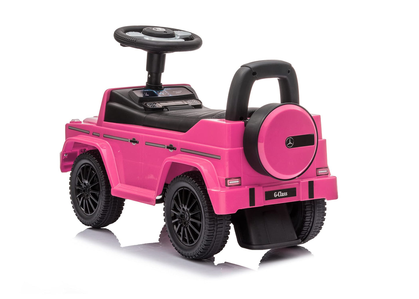 Best Ride On Cars Mercedes G-Wagon Push Car, Pink, Large