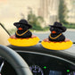 Wonuu Car Accessories Rubber Ducks Dashboard Decorations Rubber Duck Pink Accessories Dashboard Duck Car Decorations Car Ducks For Dashboard Car Duck Car Dashboard Decorations, Bg-Black-Cowboyblack