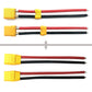 3 Pairs Amass XT90H XT90 Wire XT 90 Plug Male and Female Connector 150mm 10AWG Silicon Wire for RC Lipo Battery FPV Racing Drone