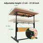 ALL4JIG 2000 Piece Jigsaw Puzzle Table with Legs,Wooden Jigsaw Puzzle Table with 4 Drawers & Cover,360Rotating for Easy Access,A