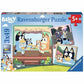 Ravensburger Bluey Toys - 3X 49 Piece Jigsaw Puzzles For Kids Age 5 Years Up