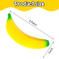Lovestown 30Pcs Banana Stress Toys, Stretchy Banana Fidget Toys Mini Squishies Banana Toys For Stress Relief Kids Adults Party Favors