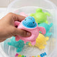 Pop! Splash Baby Bath Toy For Kids, Colourful Squeezy Turtle Figures, Set Of 2 Pack Of 1