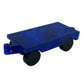 Mag-Genius Magnet Tiles Car Set Magnet Car Truck Train Magnet Building Tile Magnet Toy Add On, Red/Blue, 2 Piece