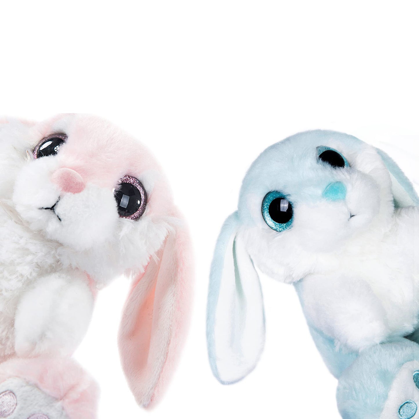 My Oli Bunny Rabbit Stuffed Animal Plush Bunny 7'' Easter Stuffed Bunny With Floppy Ear 2 Pack Plush Rabbit Bedtime Friend Plush