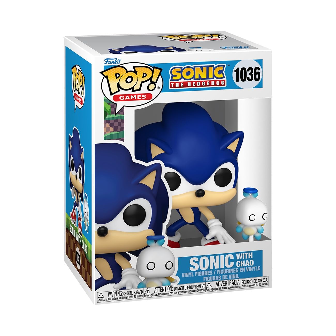Funko POP & Buddy: Sonic The Hedgehog - Sonic The Hedgehog with Hero Chao - Collectable Vinyl Figure - Gift Idea - Official Merc