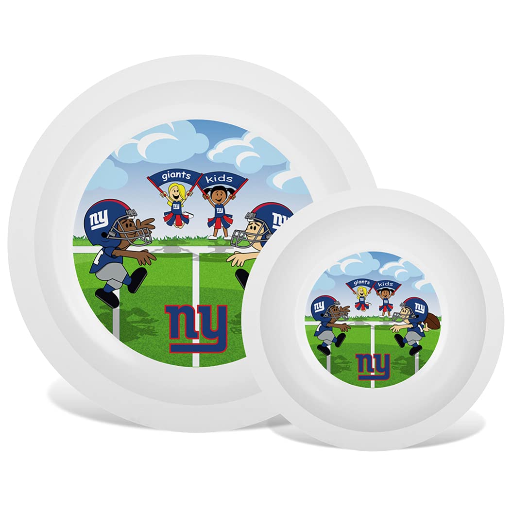 New York Giants Plate & Bowl Set