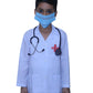 Childrens Mart Kids Girls and Boys Doctor Complete Costume Dress Set