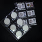 6-Pocket Coin Pages For Collectors, Standard 9-Hole Coin Collection Pages, 10 Sheets Coin Sleeves, Coin Collecting Supplies (6 P