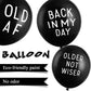 Sunbeauty 18Pcs Abusive Balloons Funny Old Age Birthday Balloons Offensive Balloons Different Phrases For Men'S Birthday Decorat