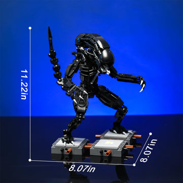 Xenomorph Action Figure Building Kit Compatible With Lego Sets For For Adults,Horror Halloween Toys For Boys 8-12,14 Years Up 61