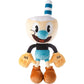 Mighty Mojo Cuphead & Mugman Plush Toy Bundle - 15-Inch Super Soft Stuffed Doll for Kids & Collectors - Officially Licensed, Multicolor